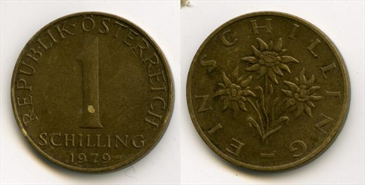 Austria - Schilling 1 - 1979
