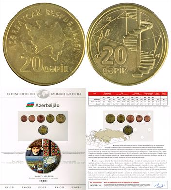 Azerbaijao - Qepik 20 DMI