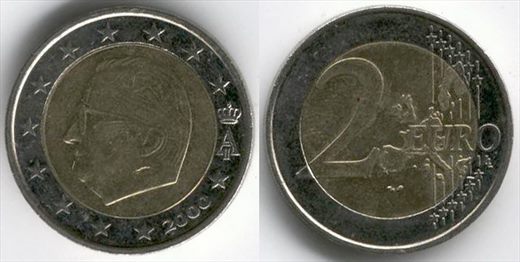 Belgica - Euro 2 - 2000