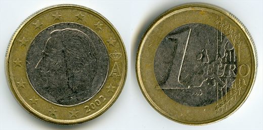 Belgica - Euro 1 - 2002