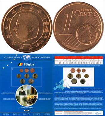 Belgica - Euro cent 1 - 1999 DMI