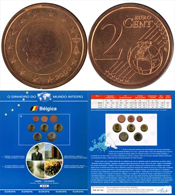 Belgica - Euro cent 2 - 2000 DMI