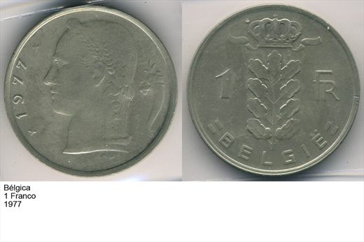 Belgica - Franco 1 - 1977 - G6 A2 H11 L7C4
