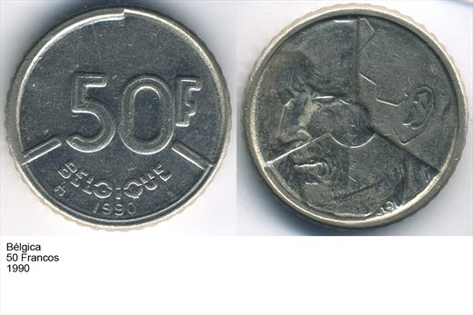 Belgica - Franco 50 - 1990 - G5 A2 H10 L4C4