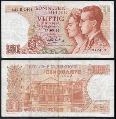 Belgica - Franco 50 - 1966-05-16