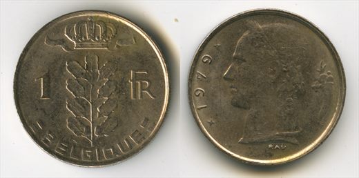 Belgica - Franco 1 - 1979