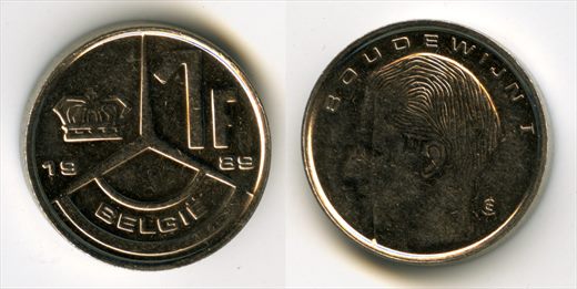 Belgica - Franco 1 - 1989