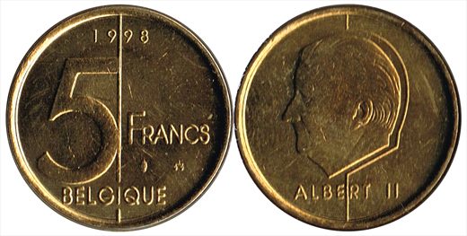 Belgica - Franco 5 - 1998