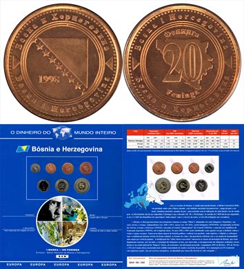Bosnia e Herzegovina - Feninga 20 - 1998 DMI
