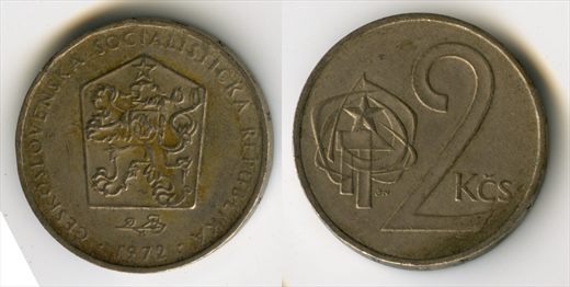 Checoslovaquia - Koruna 2 - 1972