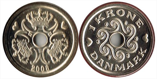 Dinamarca - Krone 1 - 2008