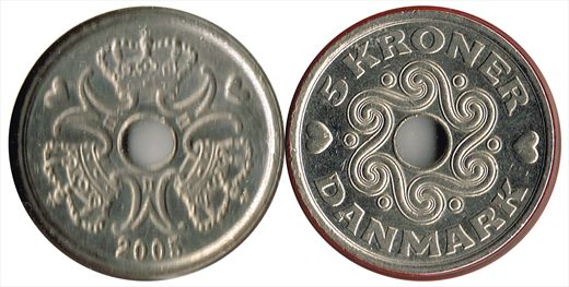 Dinamarca - Krone 5 - 2005