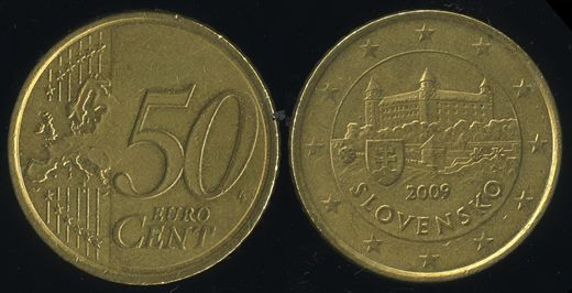 Eslovaquia - Euro Cent 50 - 2009