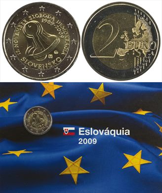 Eslovaquia - Euro 2 - 2009 (2Eur Collection)