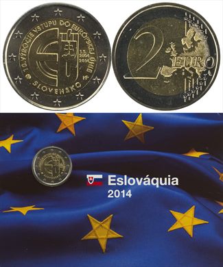 Eslovaquia - Euro 2 - 2014 (2Eur Collection)