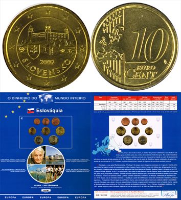 Eslovaquia - Euro Cent 10 - 2009 DMI