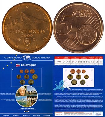 Eslovaquia - Euro Cent 5 - 2009 DMI