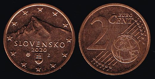 Eslovaquia - Euro Cent 5 - 2020