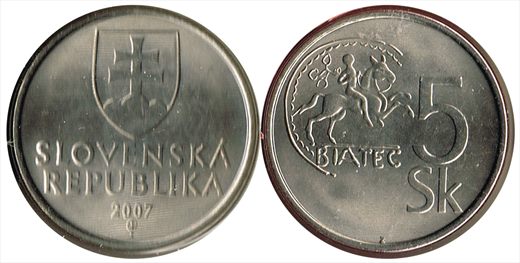 Eslovaquia - Koruna 5 - 2007