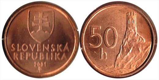 Eslovaquia - Halier 50 - 2001