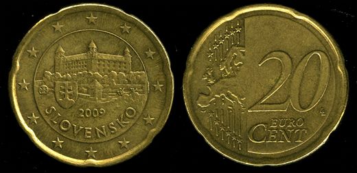 Eslovenia - Euro Cent 20 - 2009