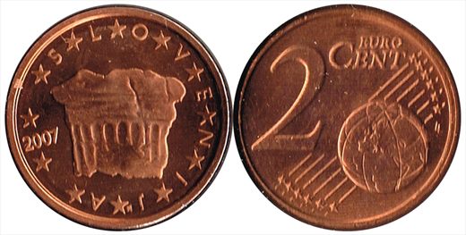 Eslovenia - Euro Cent 2 - 2007