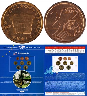 Eslovenia - Euro Cent 2 - 2009 DMI
