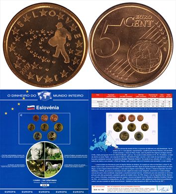 Eslovenia - Euro Cent 5 - 2007 DMI