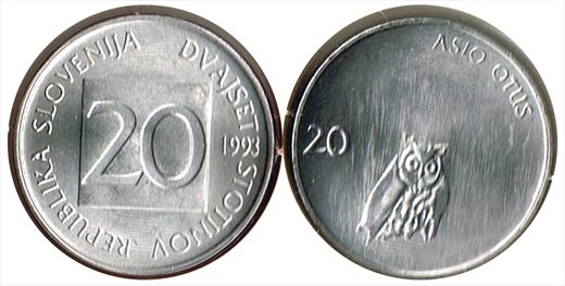 Eslovenia - Stotinov 20 - 1993