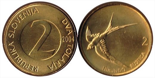 Eslovenia - Tolar 2 - 2004