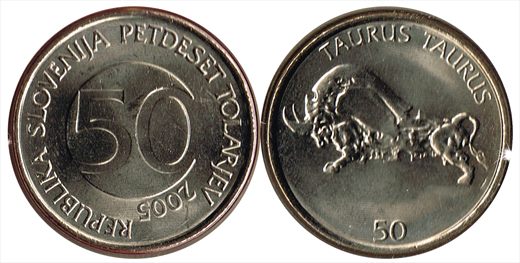 Eslovenia - Tolar 50 - 2005