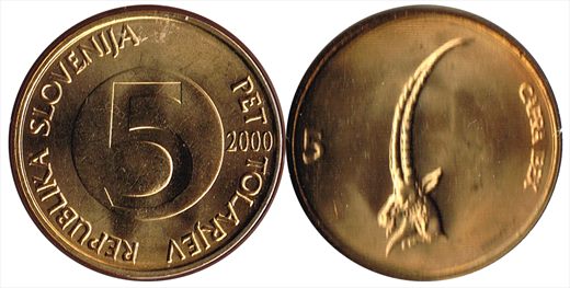Eslovenia - Tolar 5 - 2000