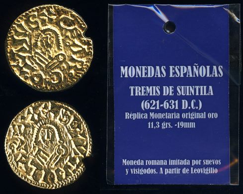 Espanha - Replica Tremis de Suintila (621-631 D.C.)