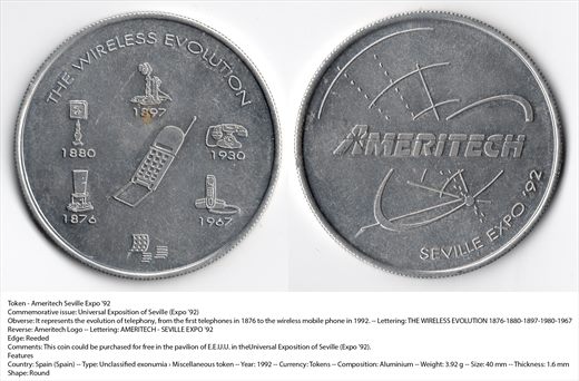 Espanha - Ameritech Seville Expo '92