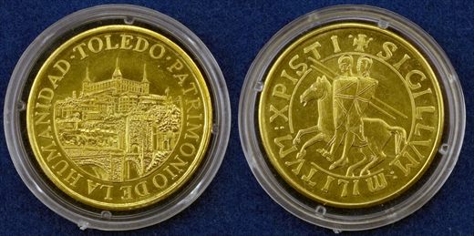 Espanha - Toledo - Patrimonio de la Humanidad (medalha)