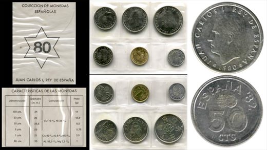 Espanha - Centimo 50 - 1980