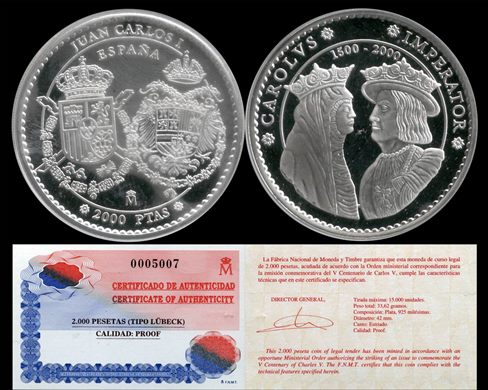 Espanha - Peseta 2000 - 2000 3