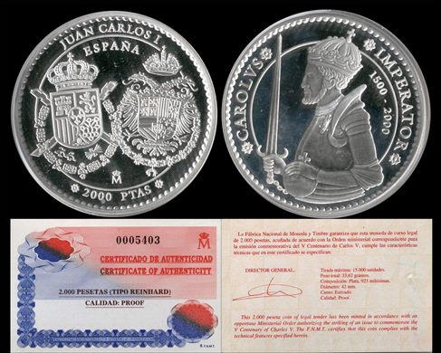 Espanha - Peseta 2000 - 2000 4
