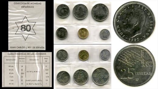 Espanha - Peseta 25 - 1980