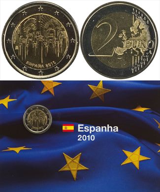 Espanha - Euro 2 - 2010 (2Eu Collection)
