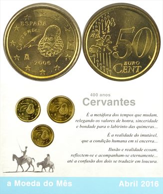 Espanha - Euro Cent 50 - 2006 (Moeda do Mes Abril 2016)