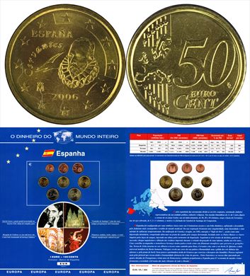 Espanha - Euro Cent 50 - 2006 DMI