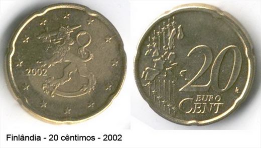 Finlandia - Euro Cent 20 - 2002