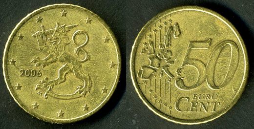 Finlandia - Euro Cent 50 - 2006 - M
