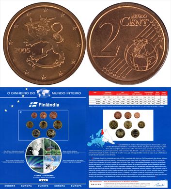 Finlandia - Euro Cent 2 - 2005 DMI
