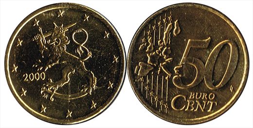 Finlandia - Euro Cent 50 - 2000