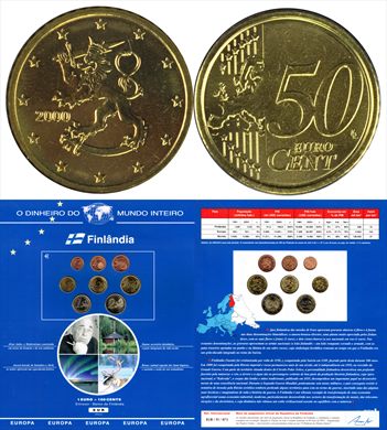 Finlandia - Euro Cent 50 - 2000 DMI