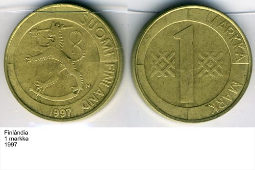 Finlandia - Markka 1 - 1997 - G6 A3 H02 L2C1