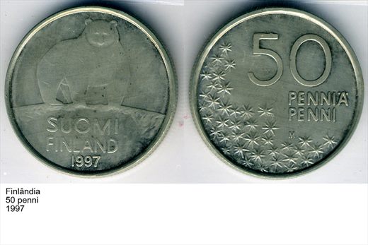 Finlandia - Penni 50 - 1997 - G6 A3 H02 L2C2