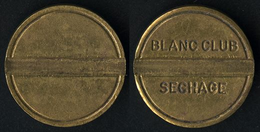 Franca - Blanc Club Sechage - Car Wash Token